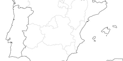 平原地图西班牙